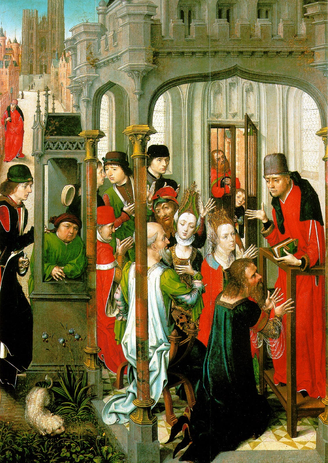 MASTER OF IMAGES OF CHURCH OF ST. GUDULA