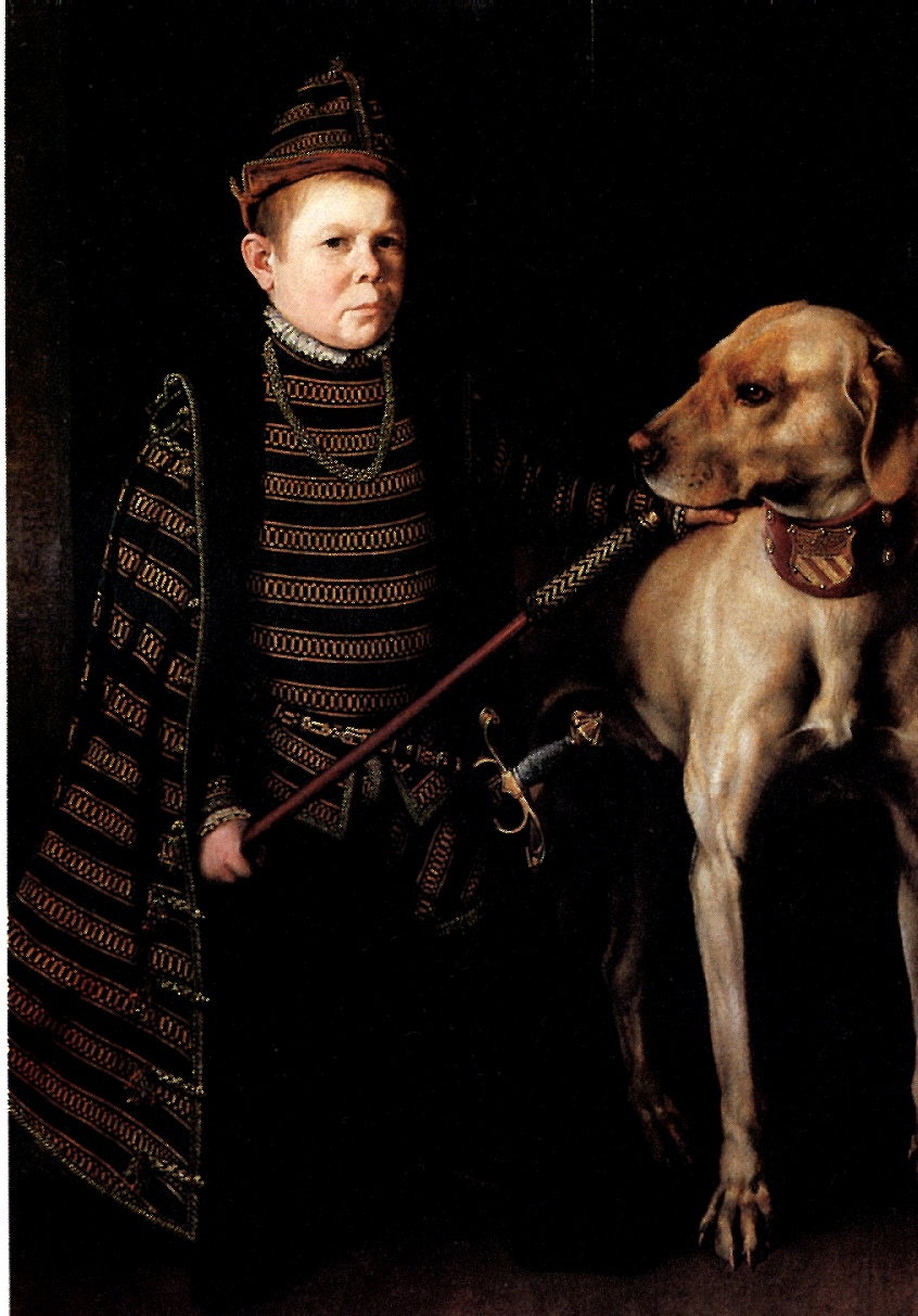 VAN DASHORST ANTONIS MOR NICKNAMED ANTONIO MORO Dwarf of the cardinal Granvella.