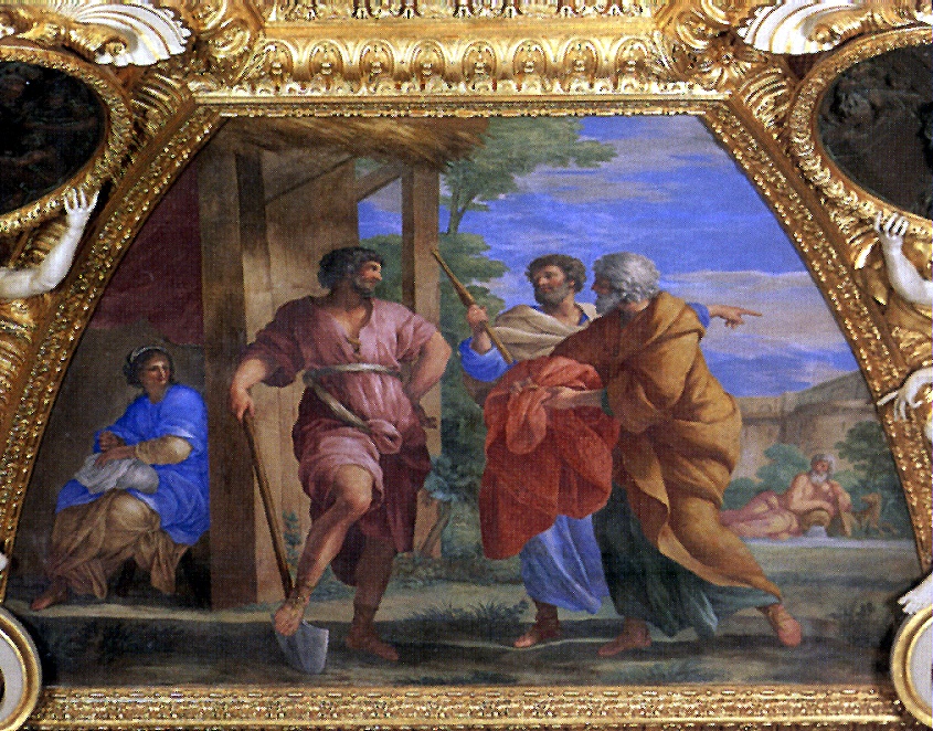 Representatives of the Roman Senate suggest the ordinary farmer Tsintsinnat to become a dictator